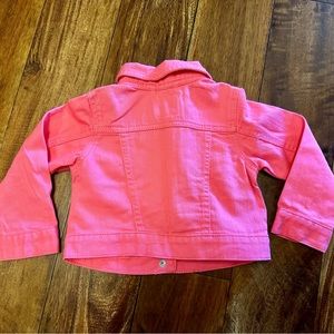 Children’s place pink jean jacket - new without tags - size 24 months